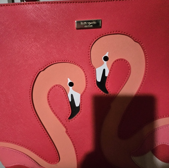 Kate Spade Flamingo Tote (RARE) - Picture 5 of 6